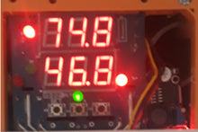 Load image into Gallery viewer, SmartVentilation digital indoor relative humidity / radon level controller automatically operates the fresh air system to maintain acceptable indoor relative humidity level regardless of outdoor conditions.